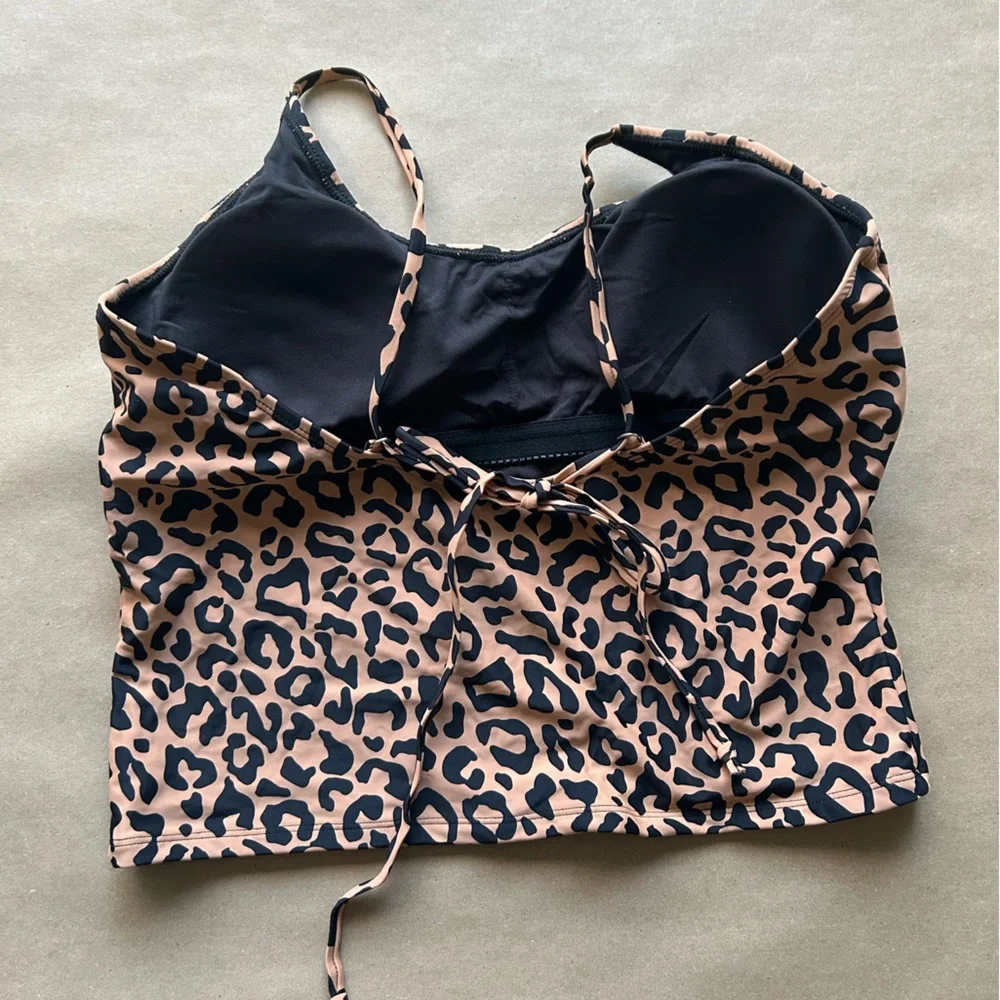 Leopard Print Kids Swimwear - Picture 5 of 7